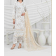 ORGANZA FLORAL PARTY WEAR WITH CLUTCH