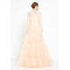 TK LONG SLEEVE MAXI TULLE GOWN