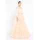 TK LONG SLEEVE MAXI TULLE GOWN