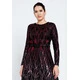 TK LONG SLEEVE MAXI DRESS