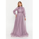 LONG SLEEVE MAXI MODEST DRESS