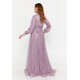 LONG SLEEVE MAXI MODEST DRESS