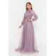 LONG SLEEVE MAXI MODEST DRESS