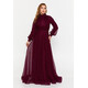 LONG SLEEVE MAXI MODEST DRESS