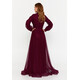 LONG SLEEVE MAXI MODEST DRESS