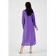 TK LAVENDER BREEZE SHIRT DRESS