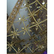 DUPATTA NET W GOLD MIRROR