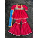 KIDS CHIFFON RED GOLD