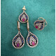 STERLING SILVER AUTHENTIC STONES