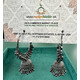 BLACK JHUMKA EARRINGS