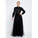 MODEST LONG SLEEVE MAXI GOWN