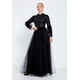 MODEST LONG SLEEVE MAXI GOWN