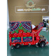 PAKISTANI TRUCK ART-6 COASTERS WITH 3 PEN HOLDERS