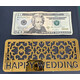HEAVY ACRYLIC HAPPY WEDDING ENVELOPE