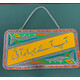 PAKISTANI TRUCK WALL ART NUMBER PLATE